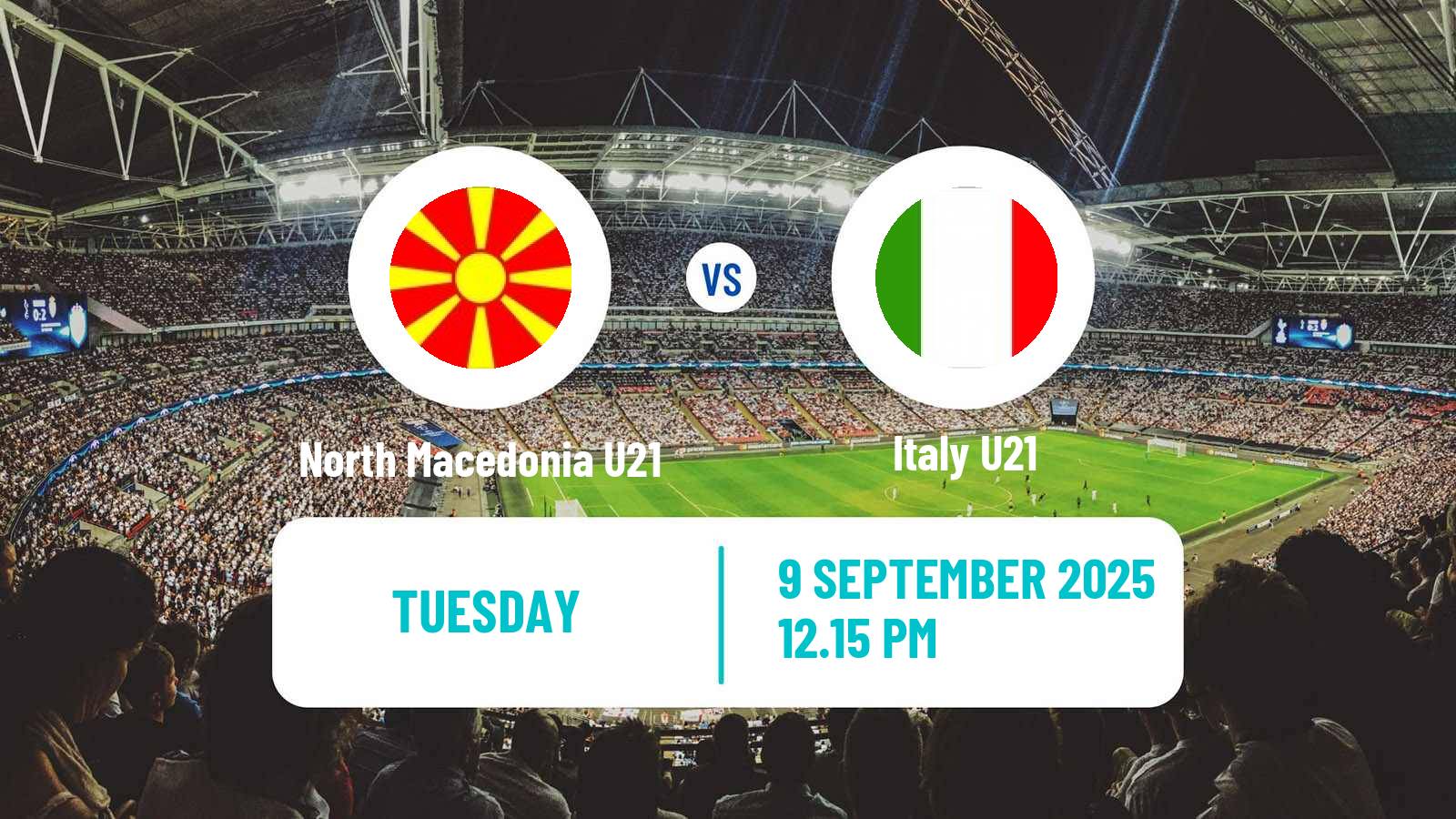 Soccer UEFA Euro U21 North Macedonia U21 - Italy U21