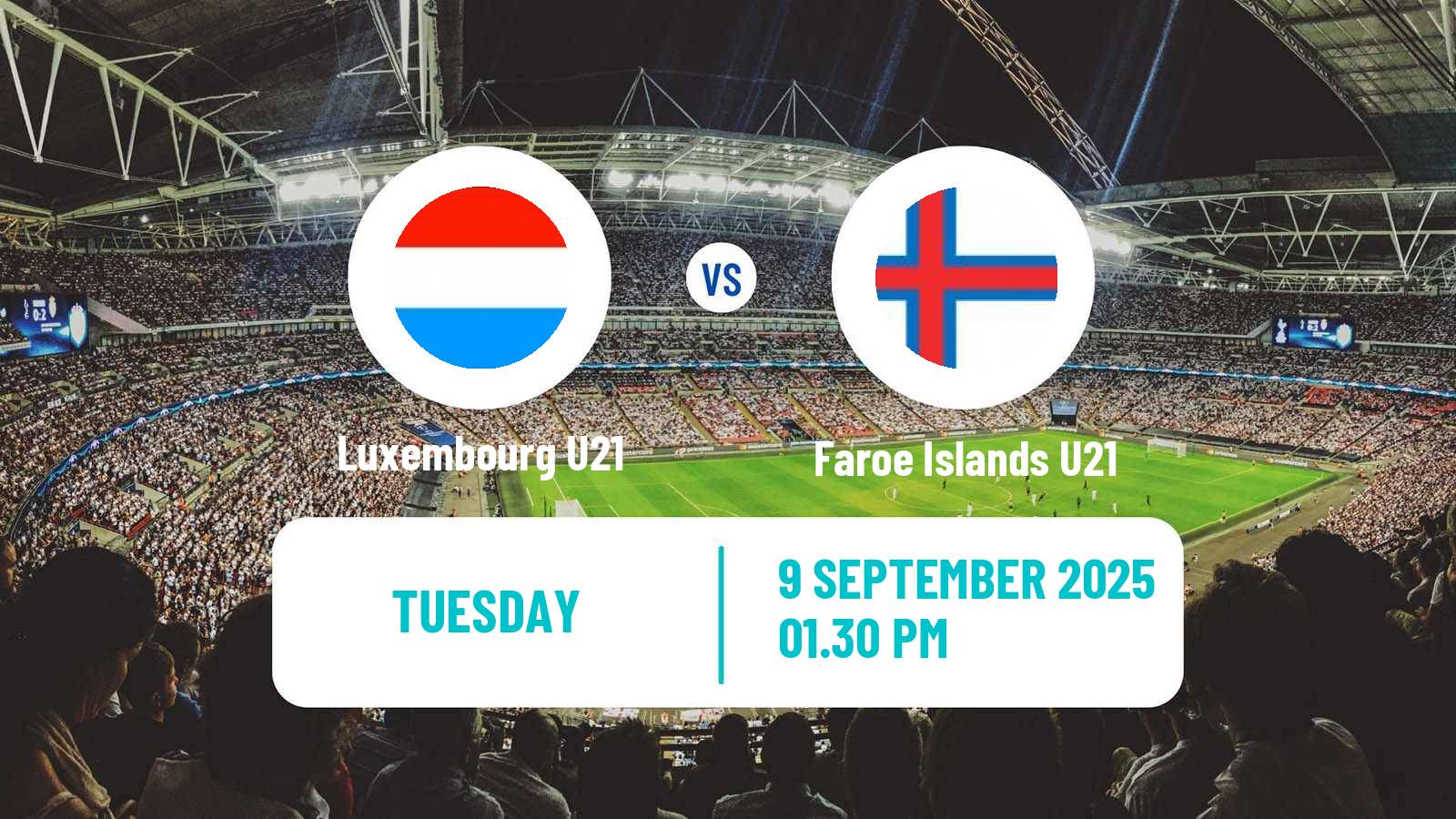 Soccer UEFA Euro U21 Luxembourg U21 - Faroe Islands U21