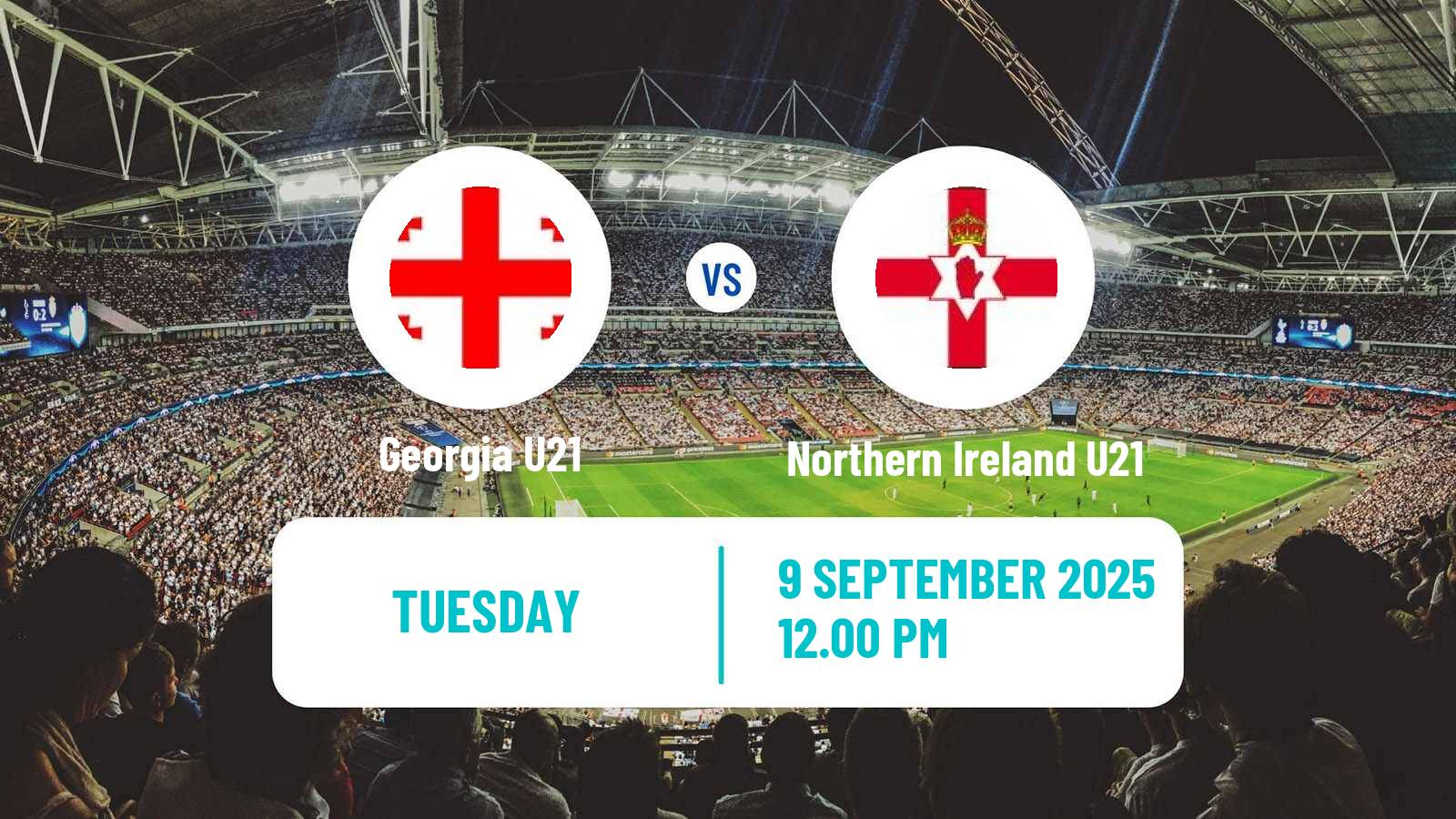 Soccer UEFA Euro U21 Georgia U21 - Northern Ireland U21