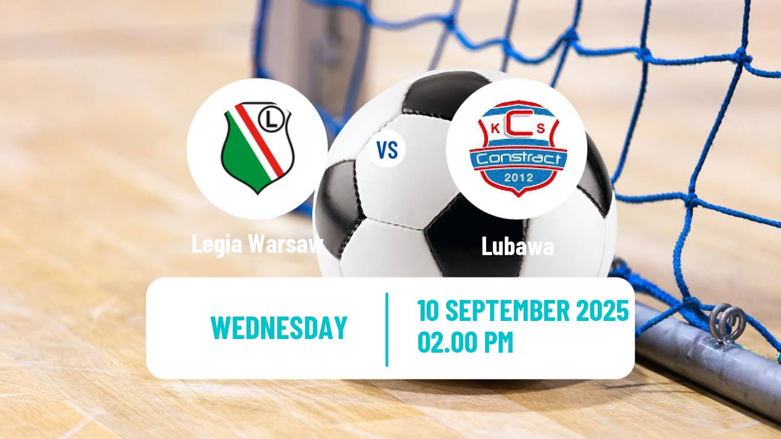 Futsal Polish Ekstraklasa Futsal Legia Warsaw - Lubawa