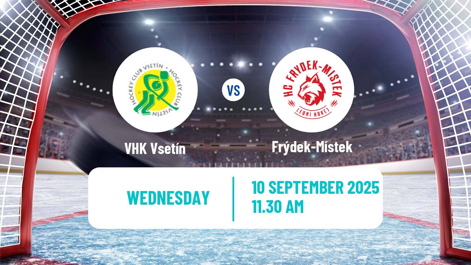 Hockey Czech Chance Liga Vsetín - Frýdek-Místek