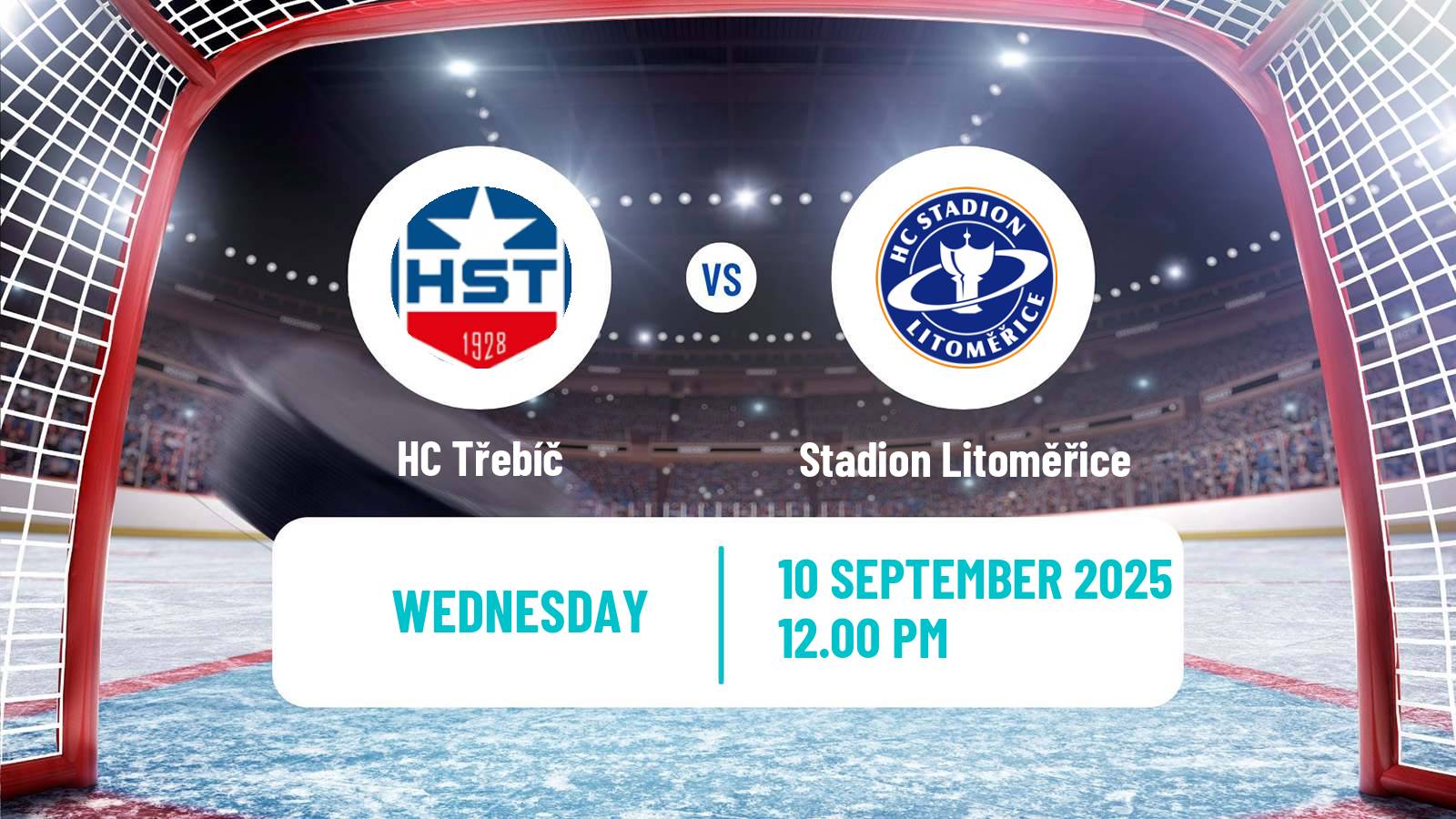 Hockey Czech Chance Liga Třebíč - Stadion Litoměřice
