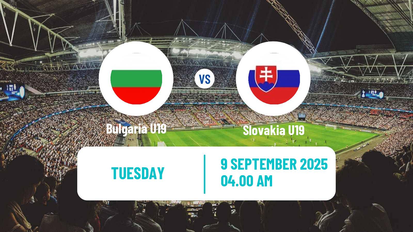 Soccer Friendly Bulgaria U19 - Slovakia U19