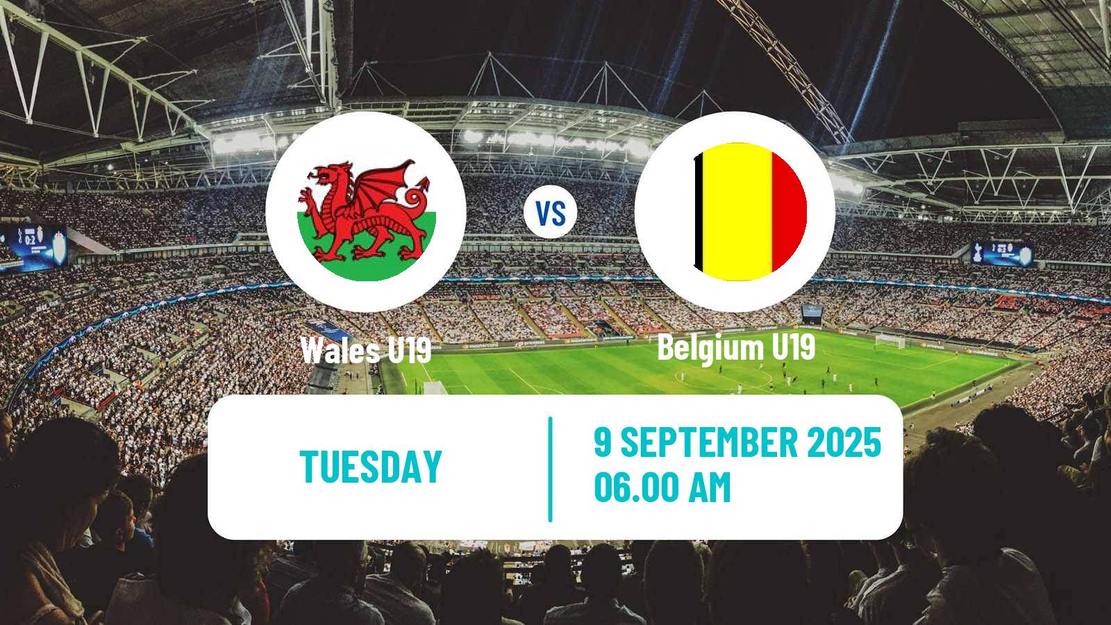 Soccer Friendly Wales U19 - Belgium U19