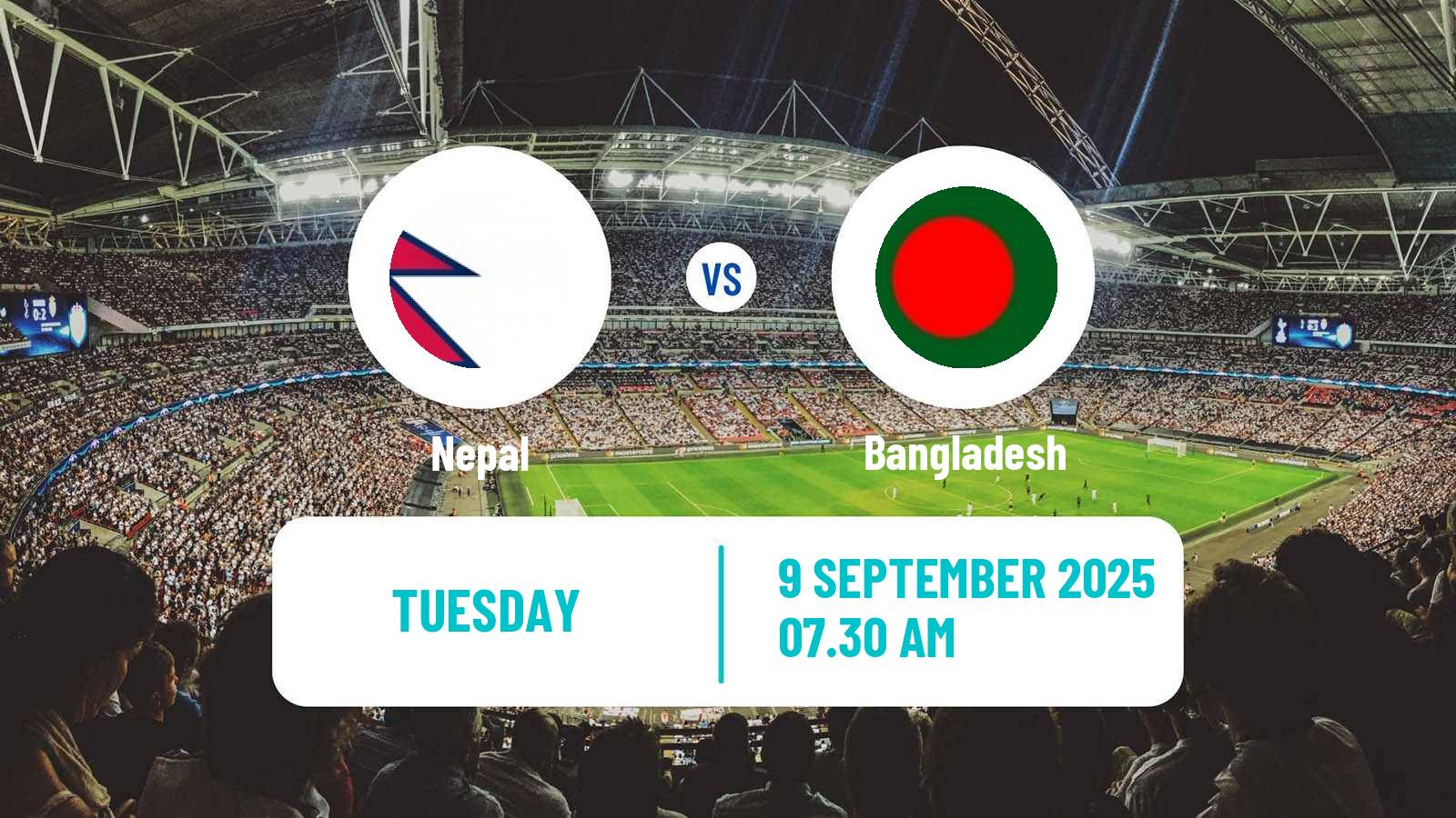 Soccer Friendly Nepal - Bangladesh