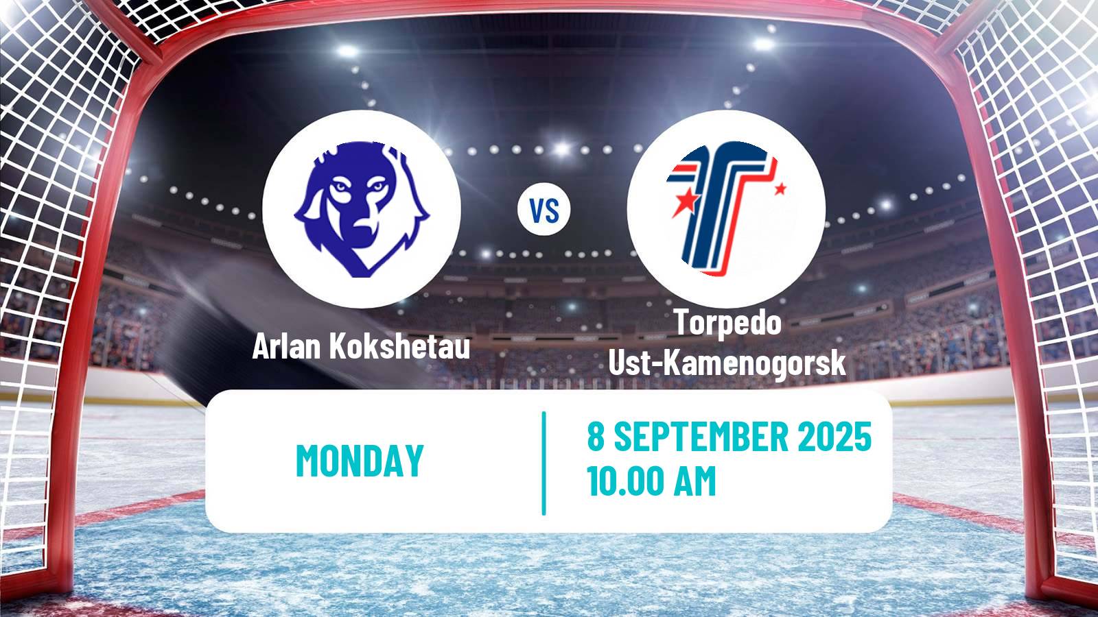 Hockey Kazakh Ice Hockey Championship Arlan Kokshetau - Torpedo Ust-Kamenogorsk