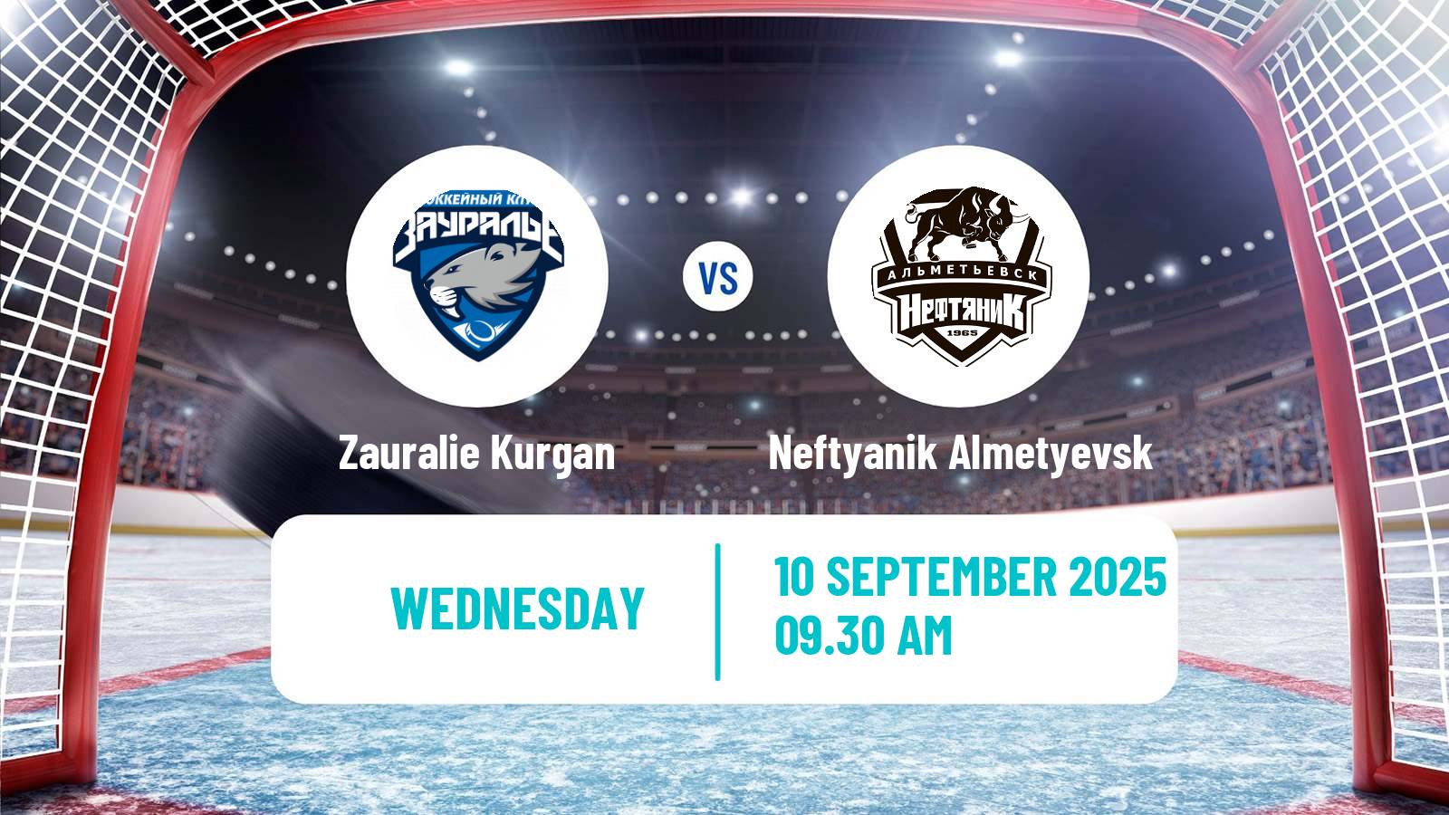 Hockey VHL Zauralie Kurgan - Neftyanik Almetyevsk