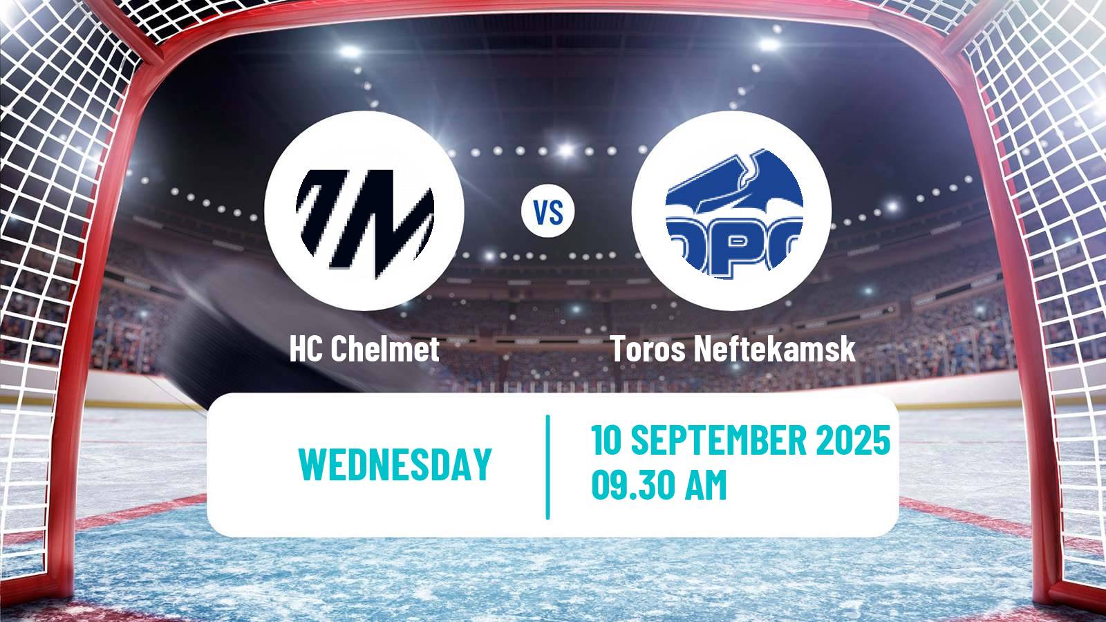 Hockey VHL Chelmet - Toros Neftekamsk