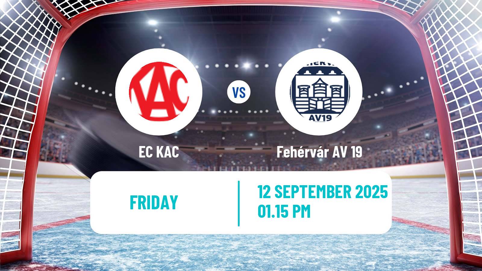 Hockey Austrian Ice Hockey League EC KAC - Fehérvár AV 19