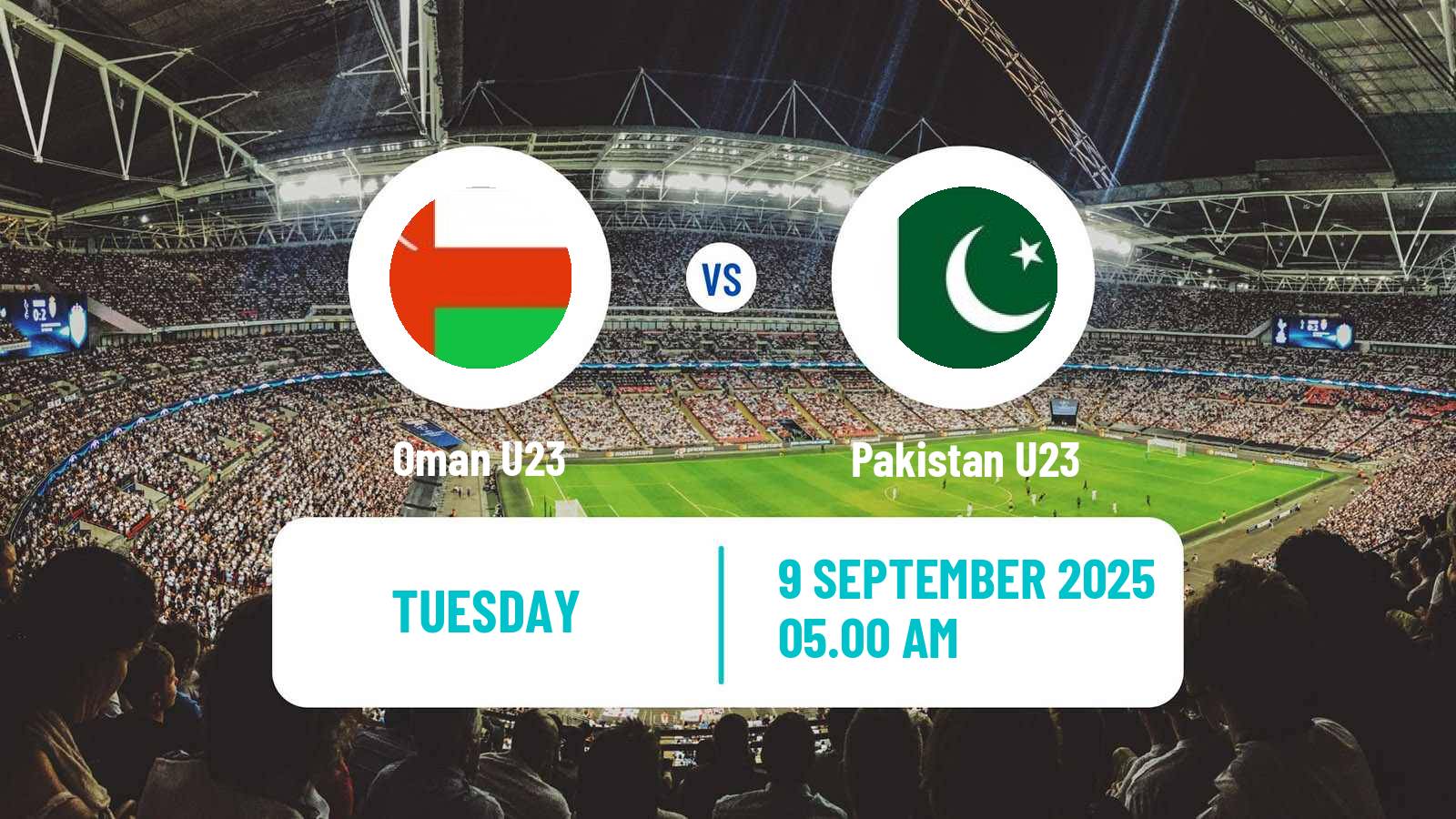 Soccer AFC Asian Cup U23 Oman U23 - Pakistan U23
