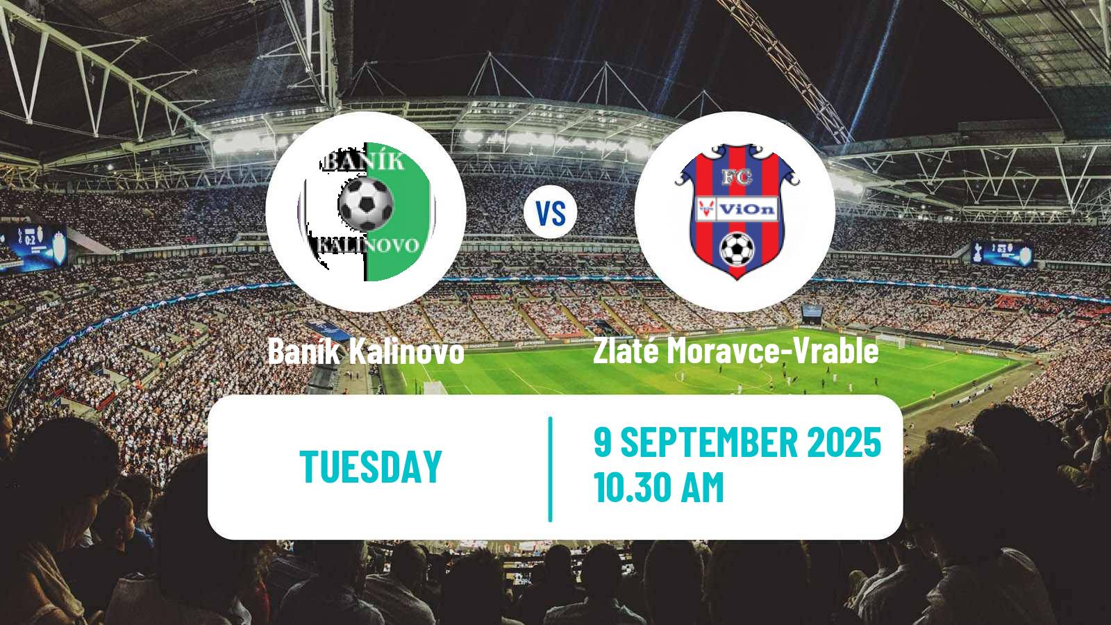 Soccer Slovak Cup Baník Kalinovo - Zlaté Moravce-Vrable