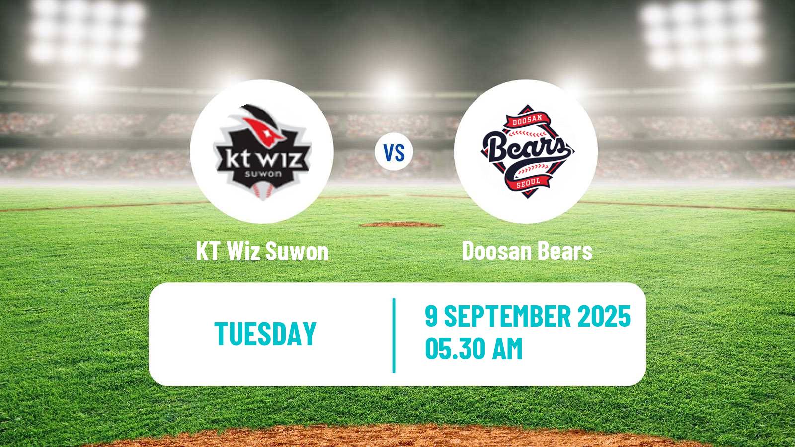 Baseball KBO KT Wiz Suwon - Doosan Bears