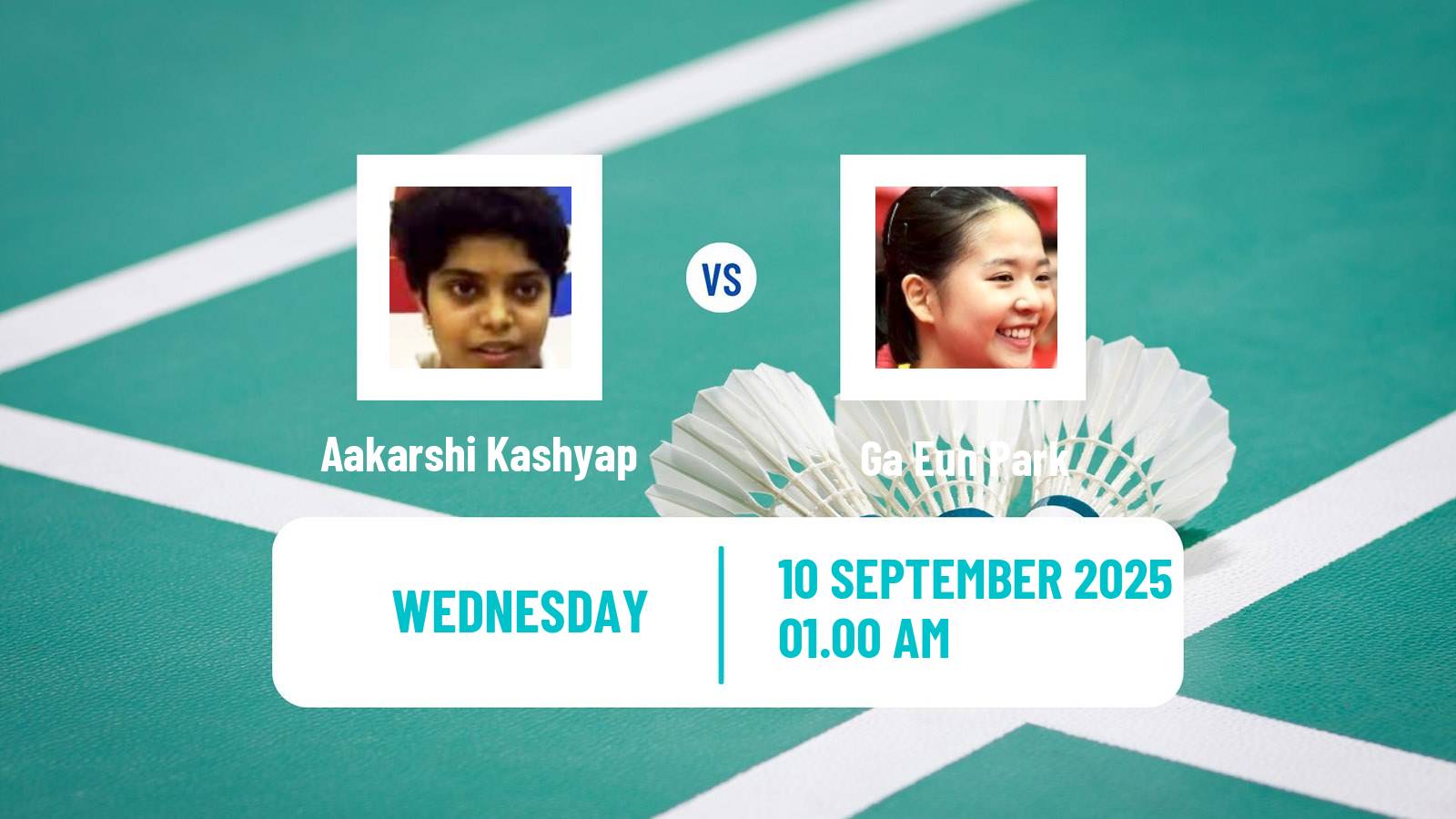 Badminton BWF World Tour Vietnam Open Women Aakarshi Kashyap - Ga Eun Park