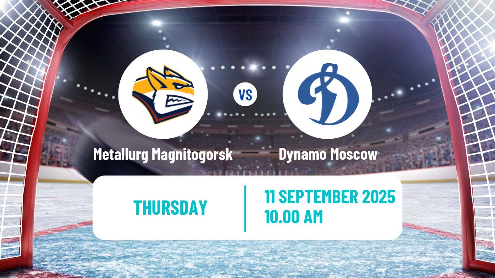 Hockey KHL Metallurg Magnitogorsk - Dynamo Moscow