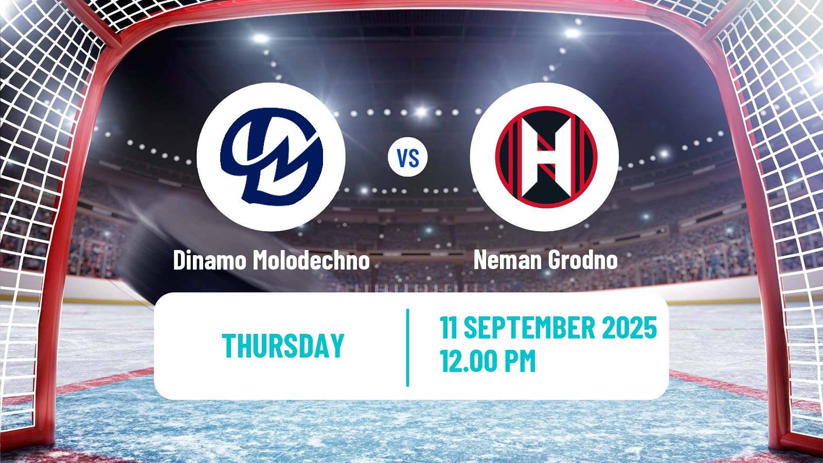 Hockey Belarusian Extraleague Dinamo Molodechno - Neman Grodno
