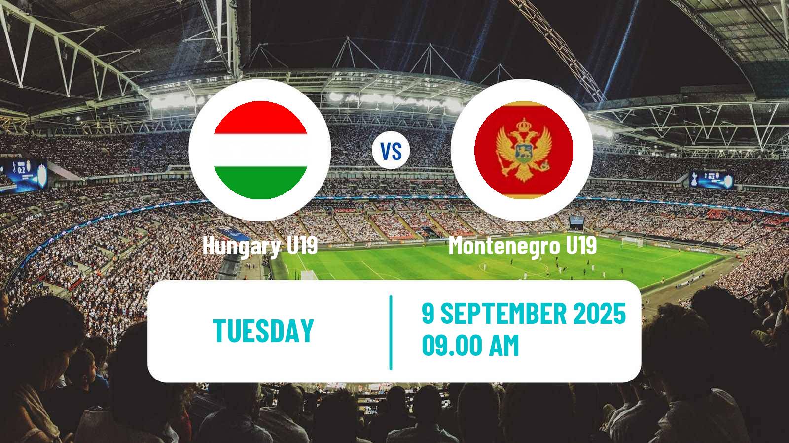 Soccer Friendly Hungary U19 - Montenegro U19