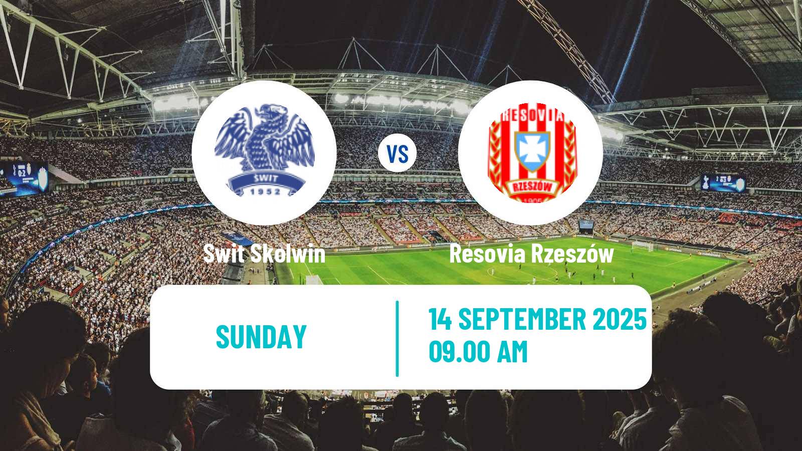 Soccer Polish Division 2 Swit Skolwin - Resovia Rzeszów