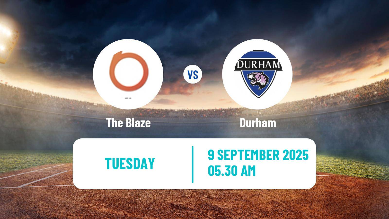 Cricket United Kingdom One Day Cup Women The Blaze - Durham
