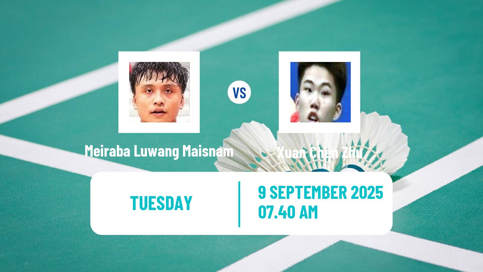 Badminton BWF World Tour Vietnam Open Men Meiraba Luwang Maisnam - Xuan Chen Zhu