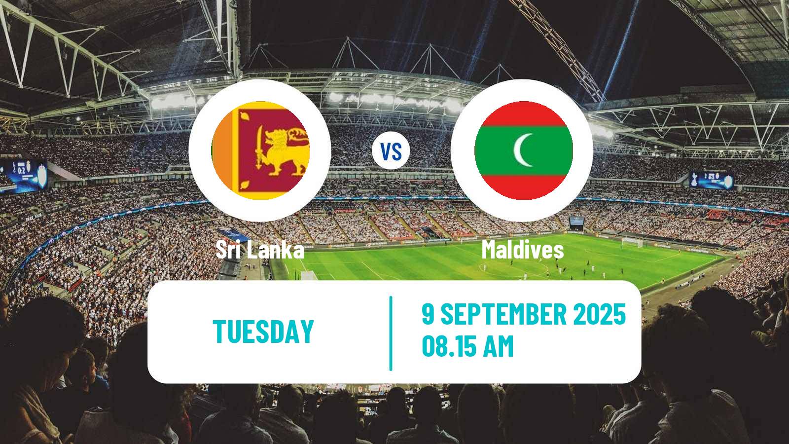 Soccer Friendly Sri Lanka - Maldives