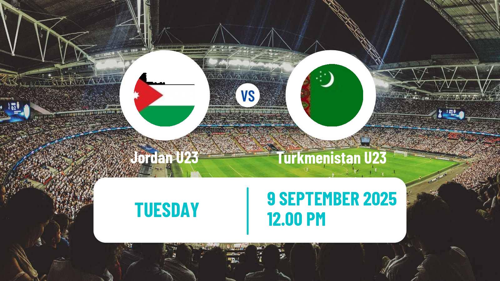 Soccer AFC Asian Cup U23 Jordan U23 - Turkmenistan U23
