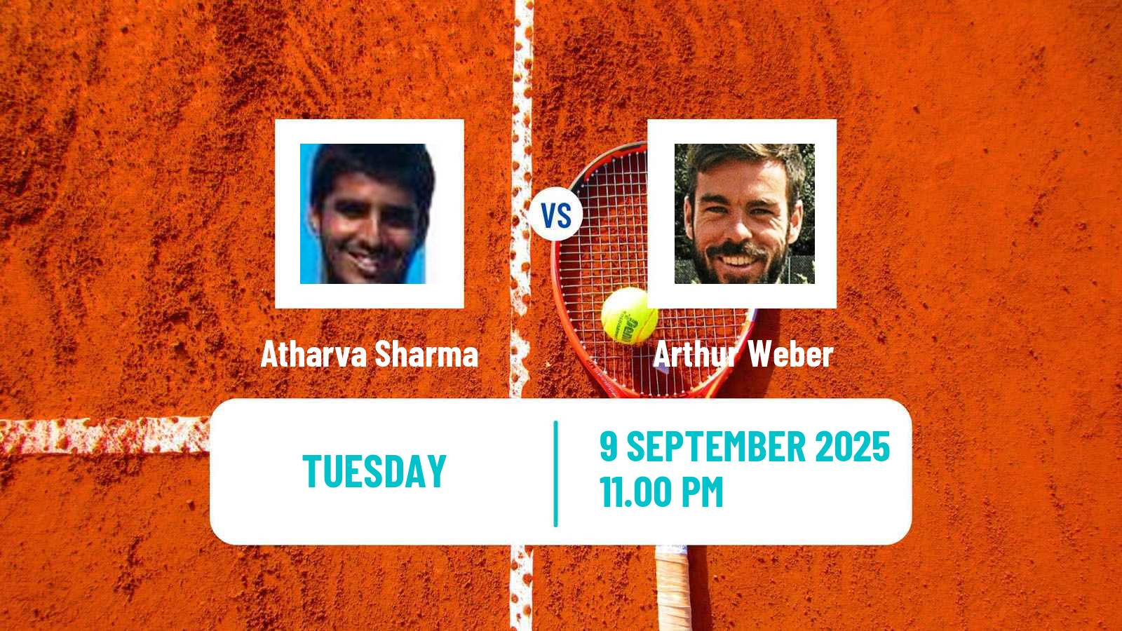 Tennis ITF M25 Bali 4 Men Atharva Sharma - Arthur Weber