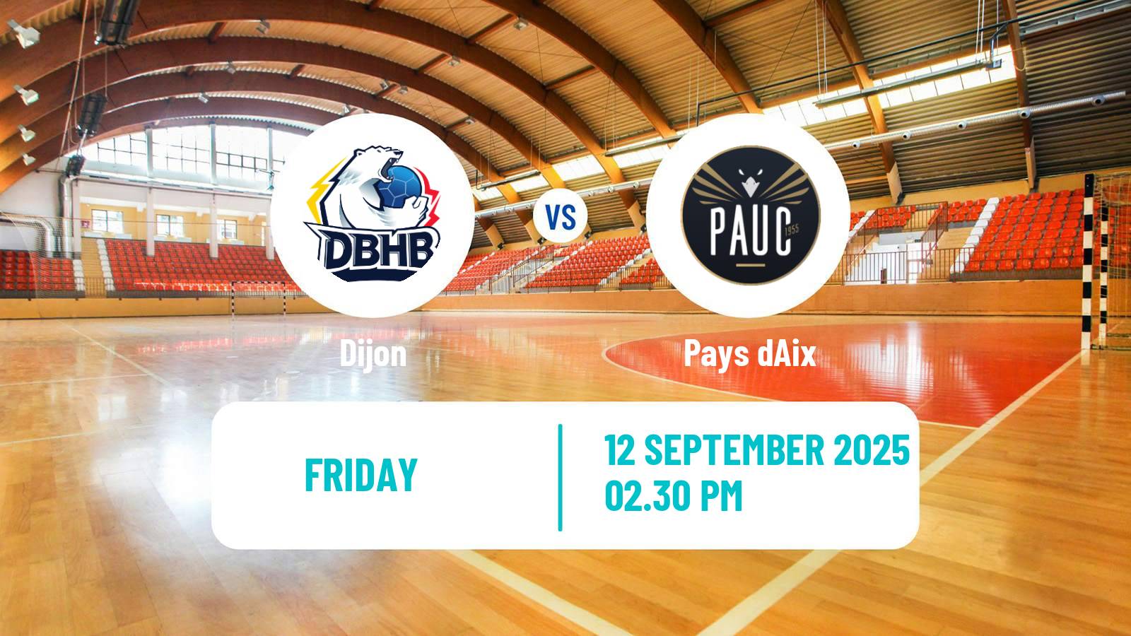 Handball French Starligue Handball Dijon - Pays dAix