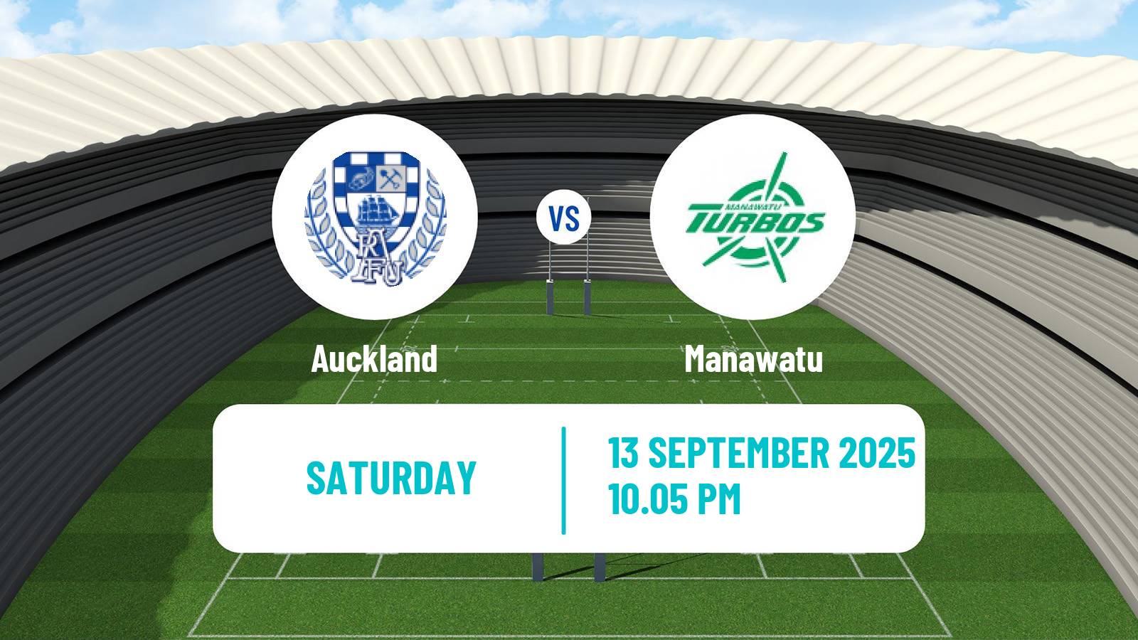Rugby union New Zealand Bunnings NPC Auckland - Manawatu