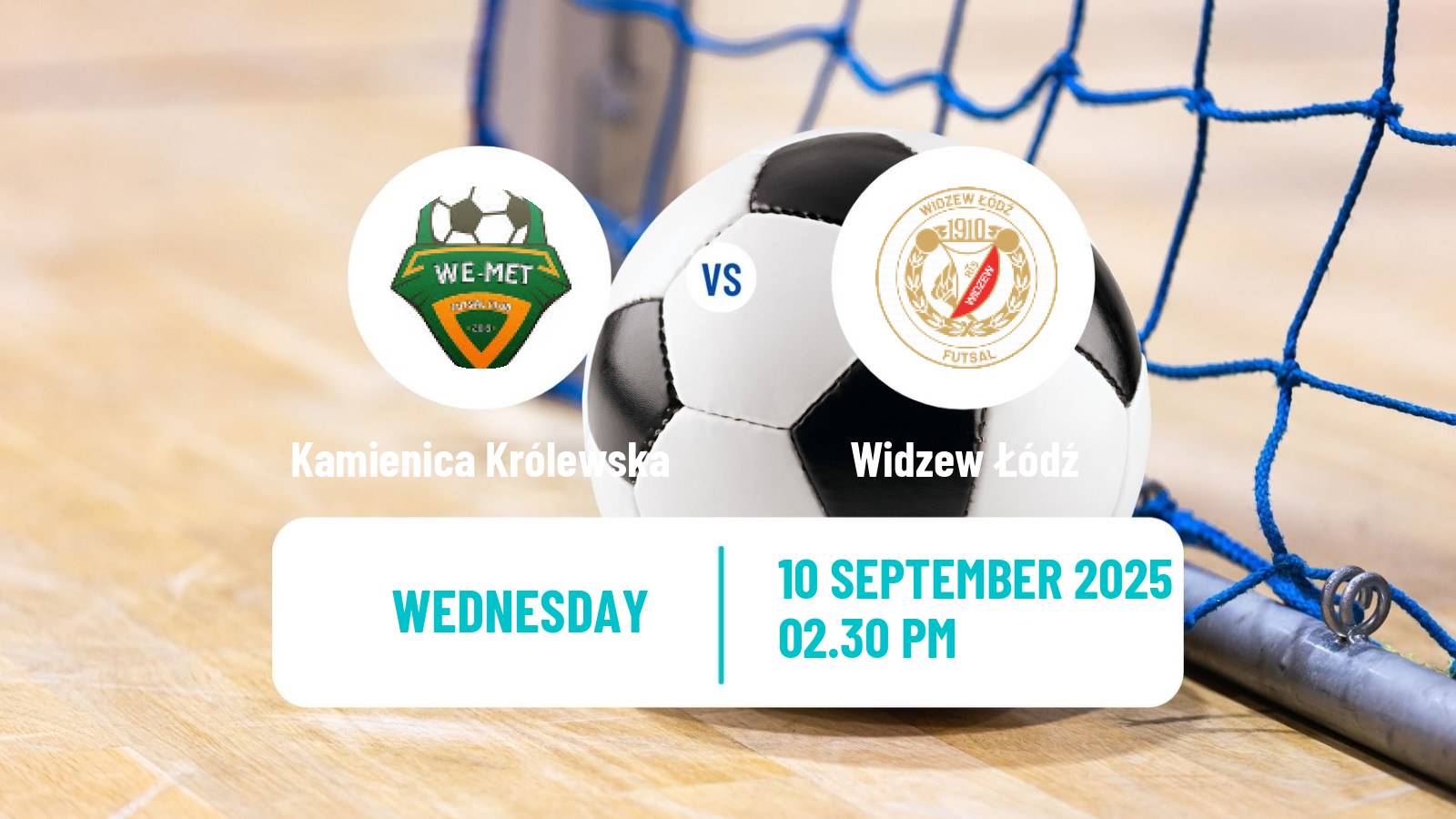 Futsal Polish Ekstraklasa Futsal Kamienica Królewska - Widzew Łódź
