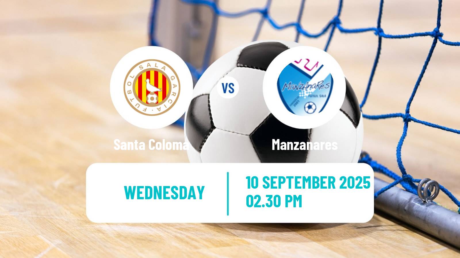 Futsal Spanish Primera Division Futsal Santa Coloma - Manzanares