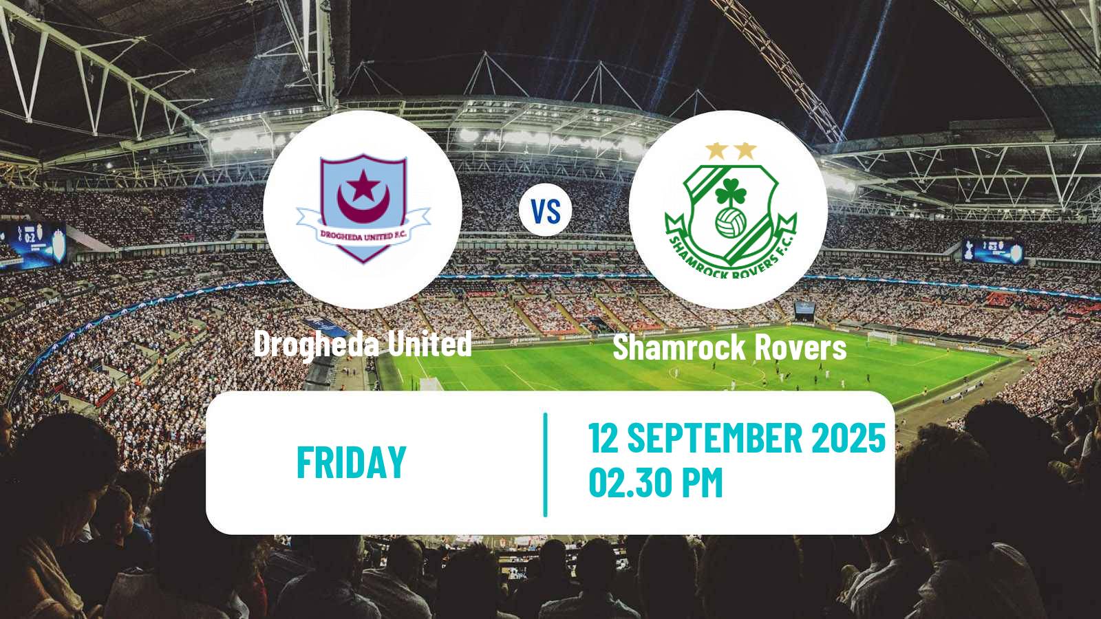 Soccer Irish FAI Cup Drogheda United - Shamrock Rovers