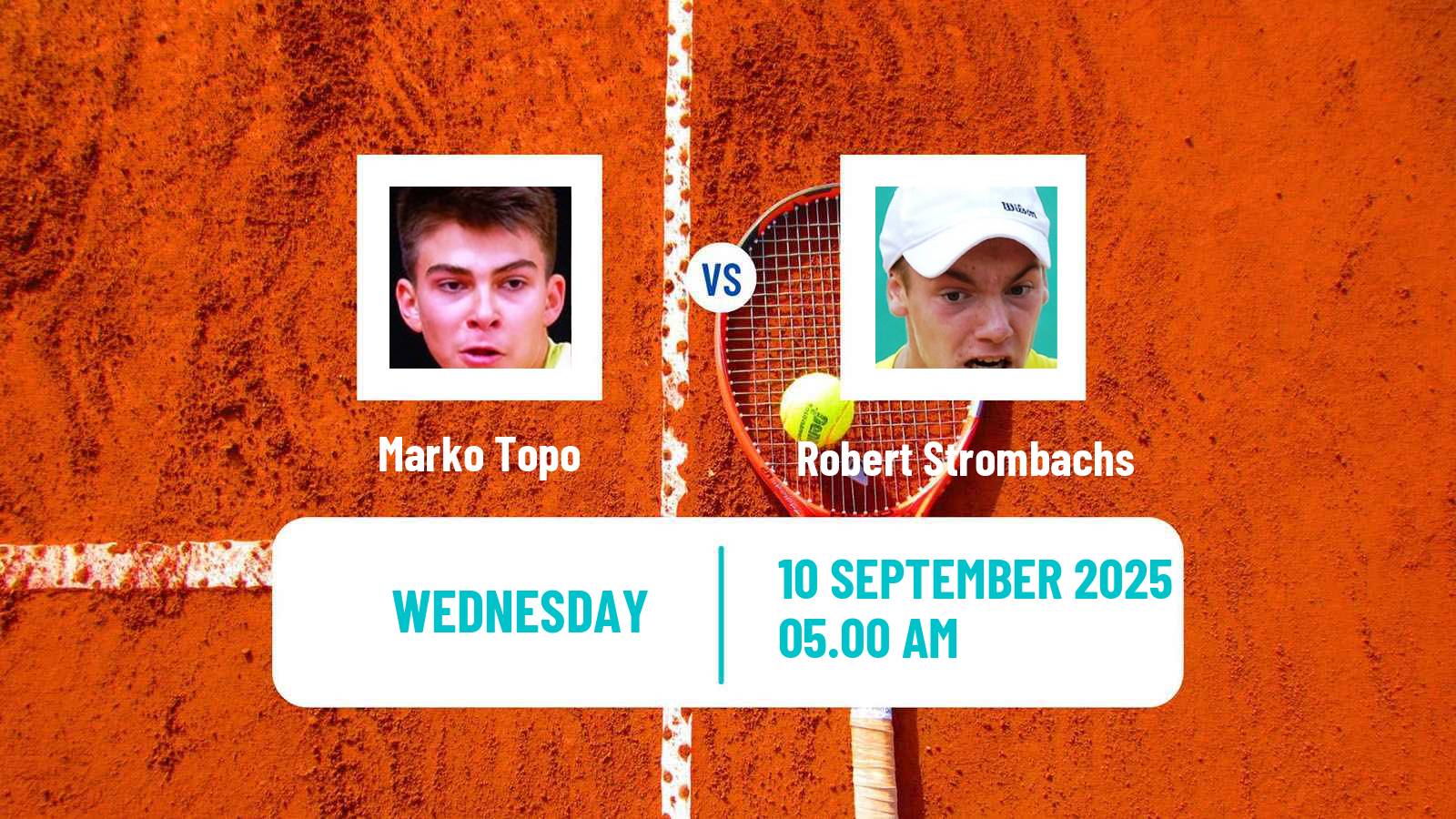 Tennis Biella Challenger Men Marko Topo - Robert Strombachs