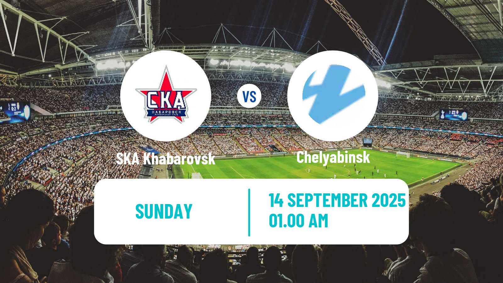 Soccer Russian FNL SKA Khabarovsk - Chelyabinsk