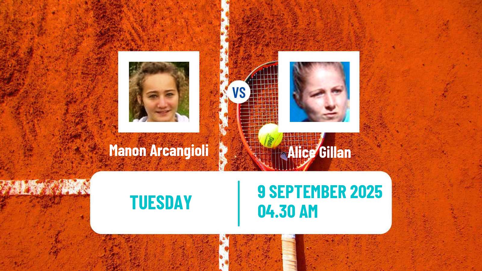 Tennis ITF W75 Le Neubourg Women Manon Arcangioli - Alice Gillan