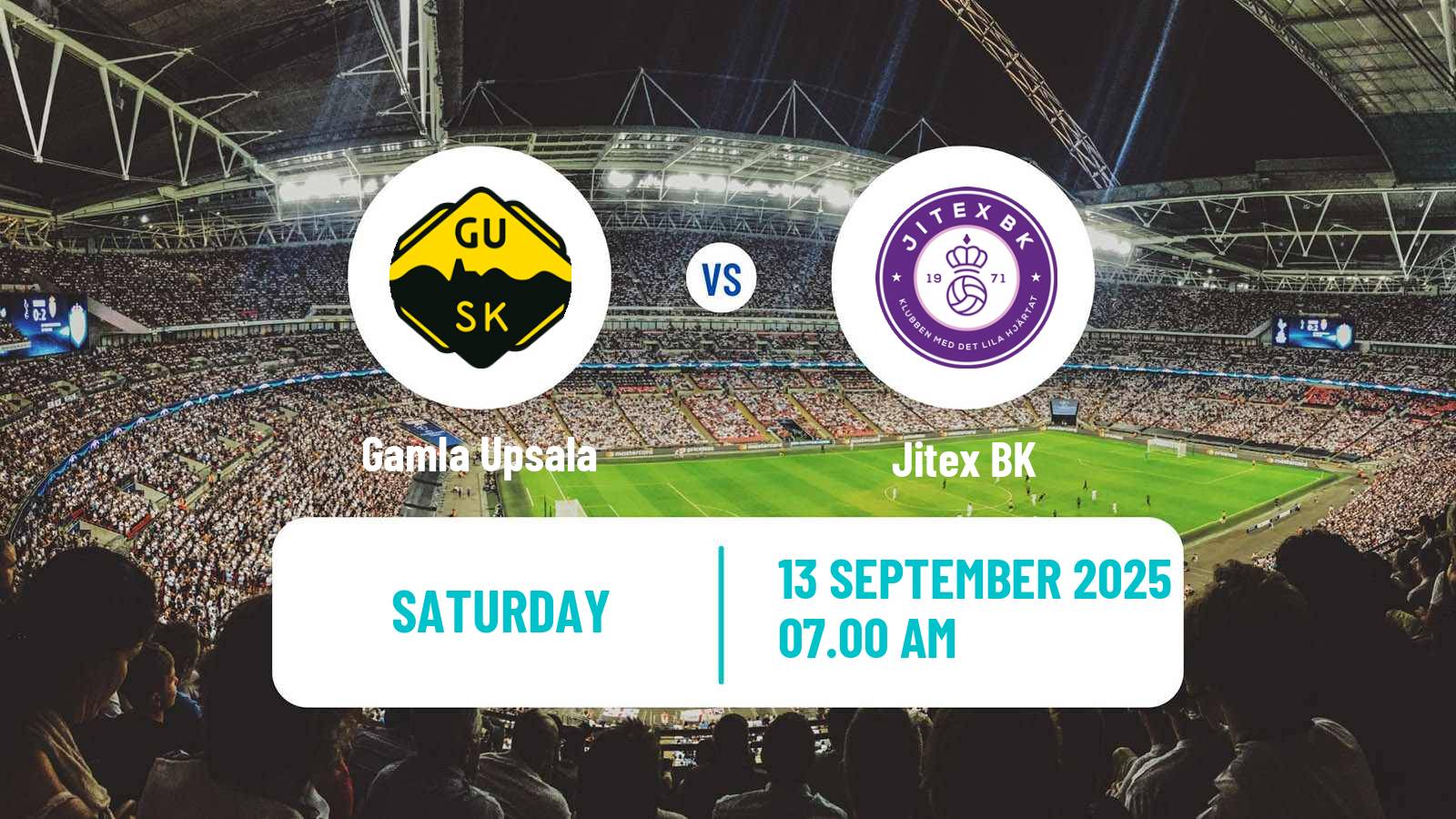 Soccer Swedish Elitettan Women Gamla Upsala - Jitex