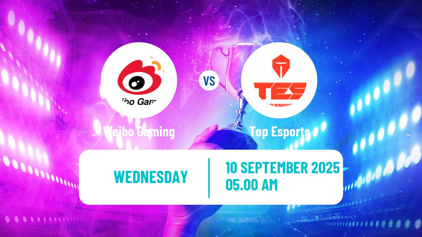 Esports League Of Legends Lpl Weibo Gaming - Top Esports