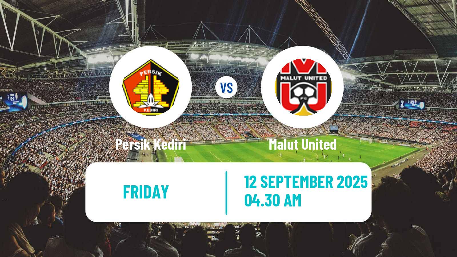 Soccer Indonesian Liga 1 Persik Kediri - Malut United