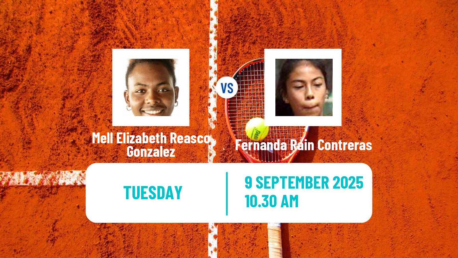 Tennis ITF W15 Sao Luis Women Mell Elizabeth Reasco Gonzalez - Fernanda Rain Contreras