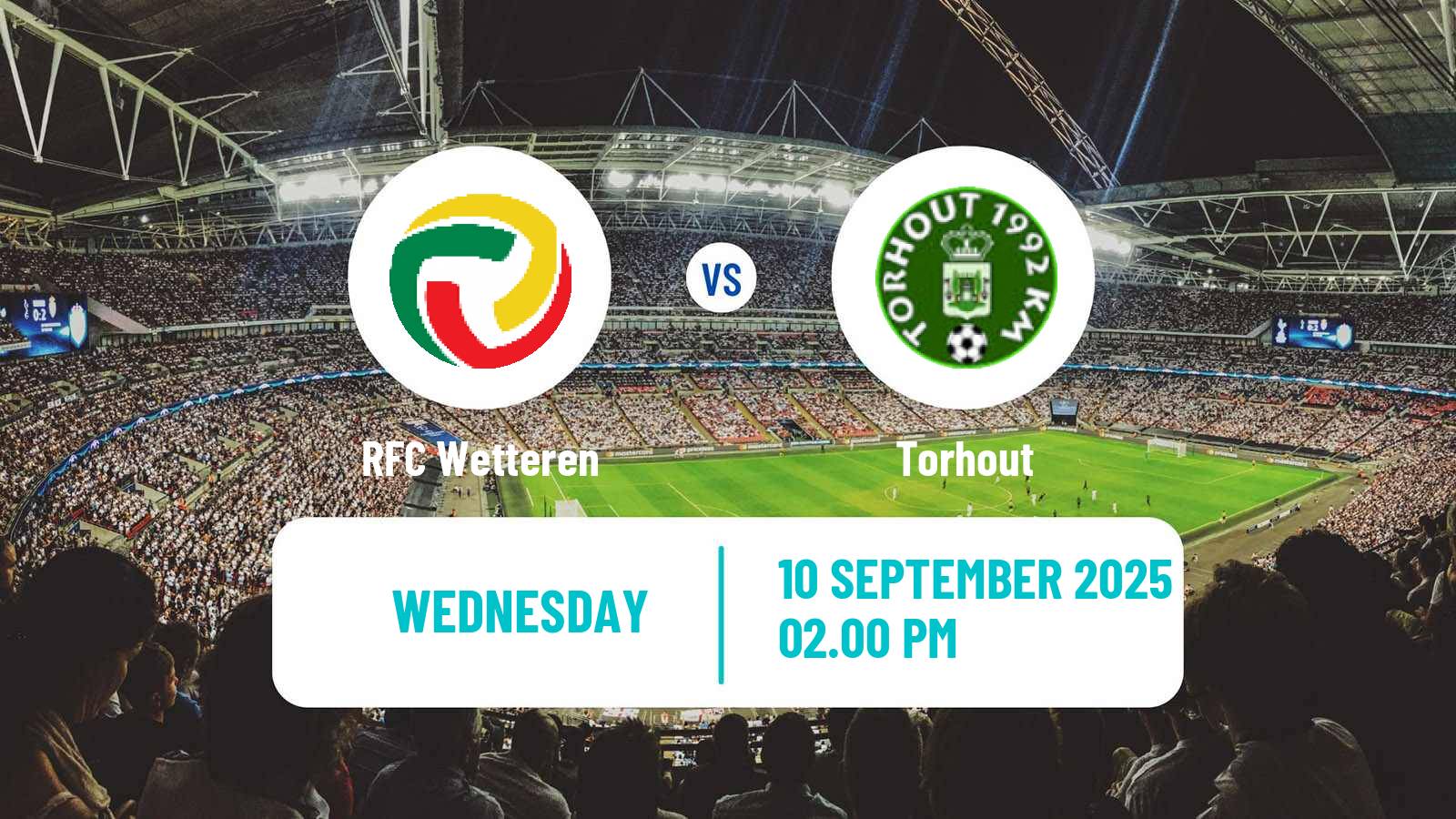 Soccer Belgian Second Amateur Division Group A Wetteren - Torhout