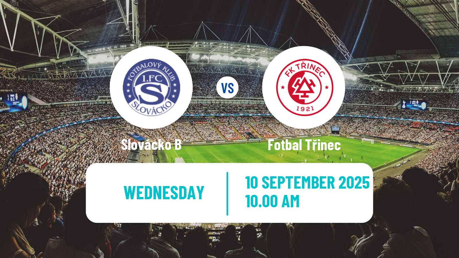 Soccer Czech MSFL Slovácko B - Fotbal Třinec