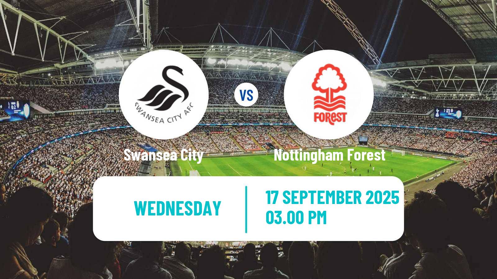 Soccer English League Cup Swansea City - Nottingham Forest
