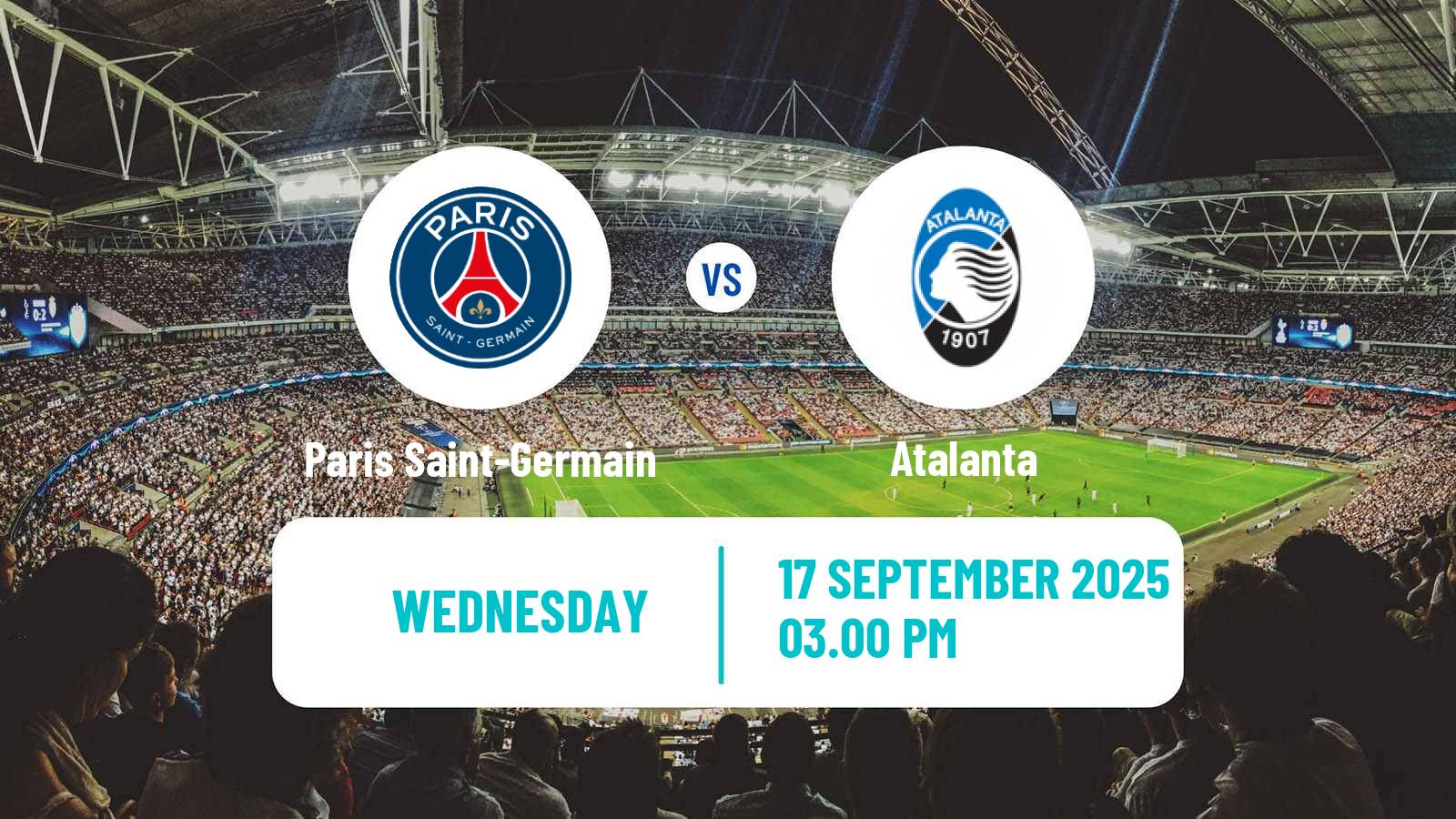 Soccer UEFA Champions League Paris Saint-Germain - Atalanta
