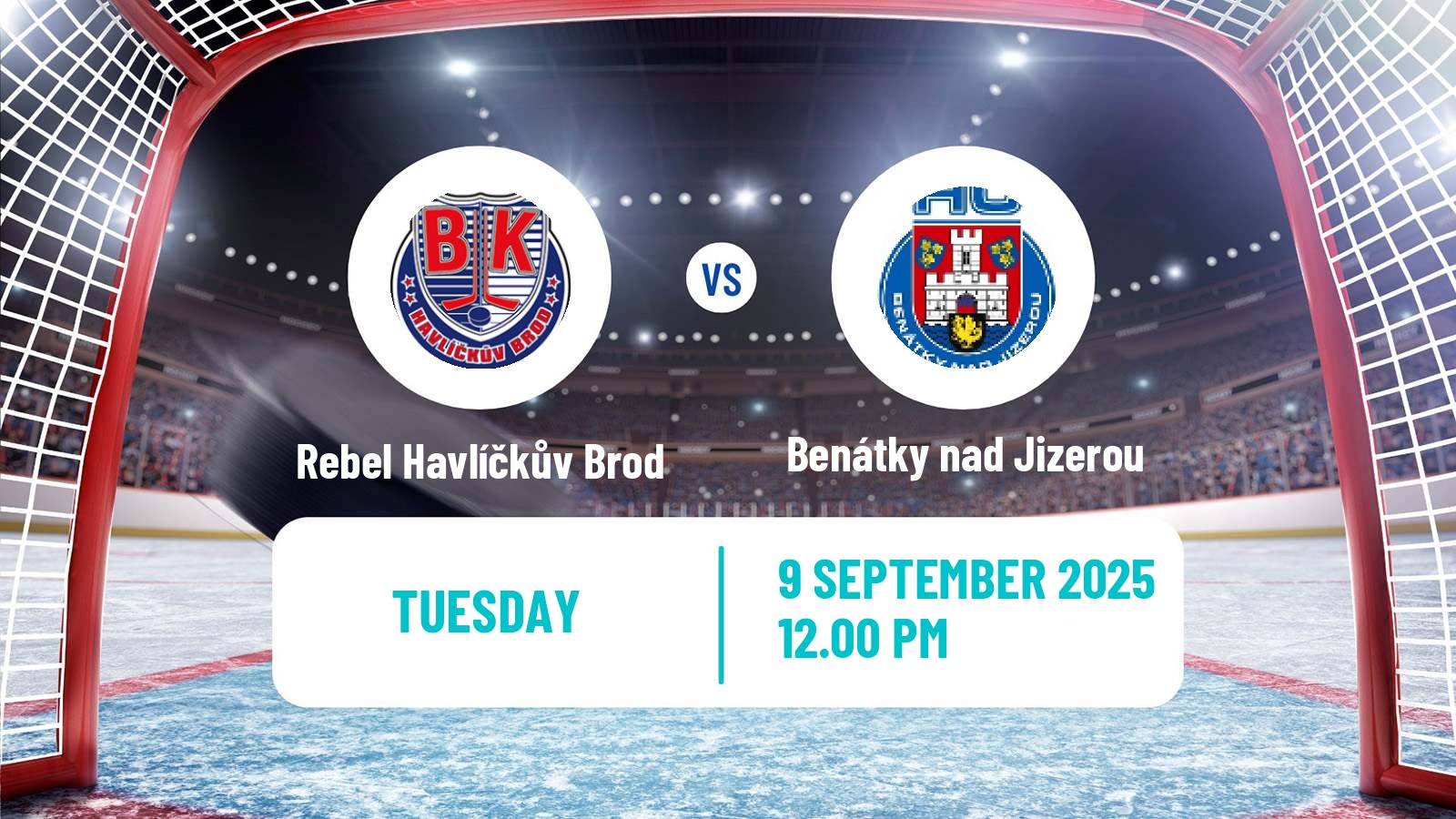 Hockey Club Friendly Ice Hockey Rebel Havlíčkův Brod - Benátky nad Jizerou