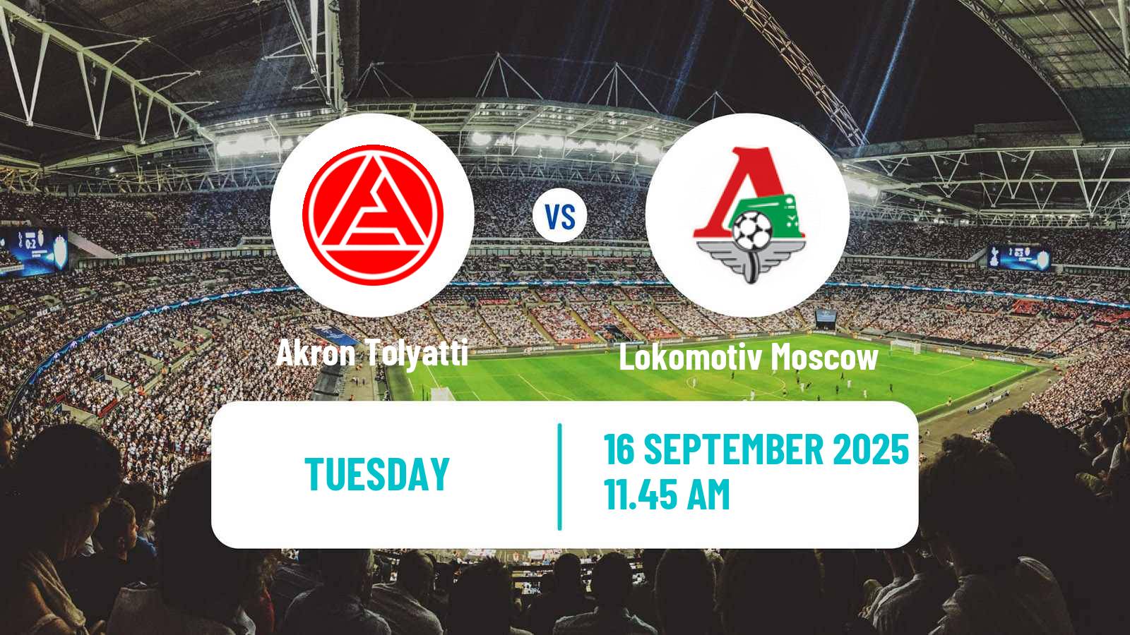 Soccer Russian Cup Akron Tolyatti - Lokomotiv Moscow