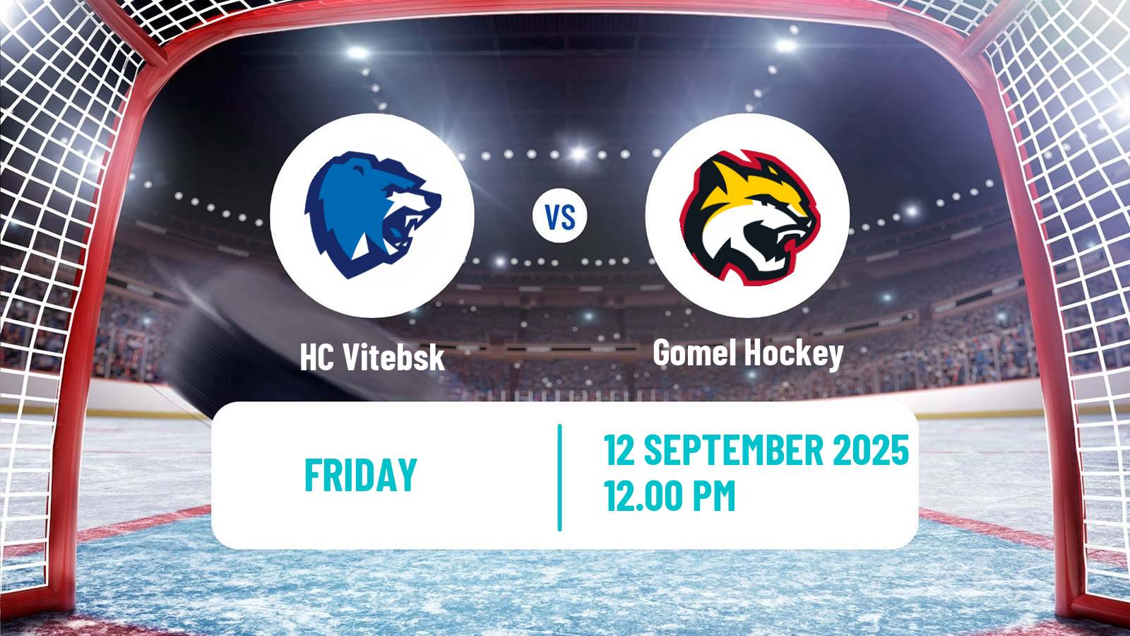 Hockey Belarusian Extraleague Vitebsk - Gomel