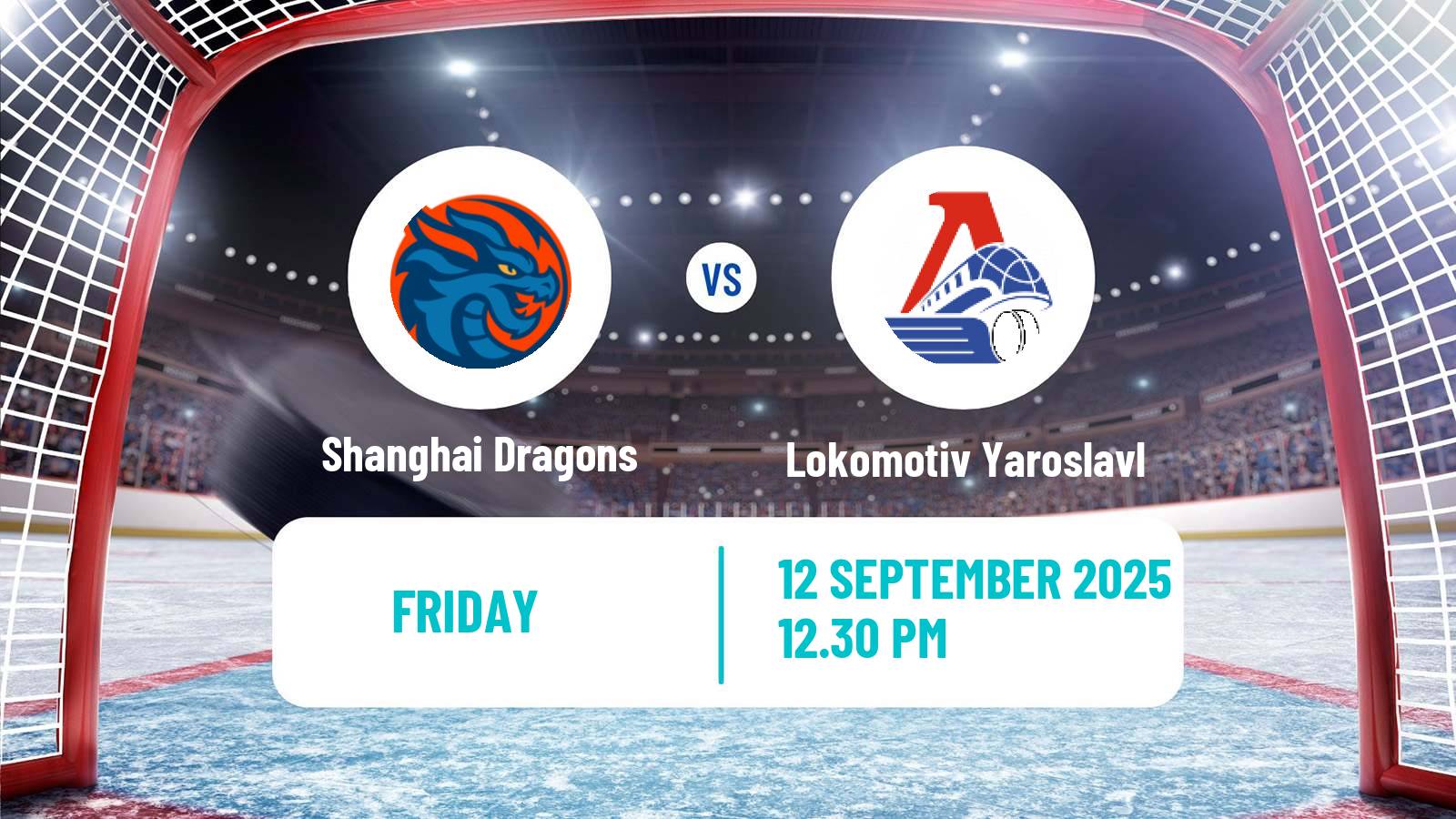 Hockey KHL Shanghai Dragons - Lokomotiv Yaroslavl