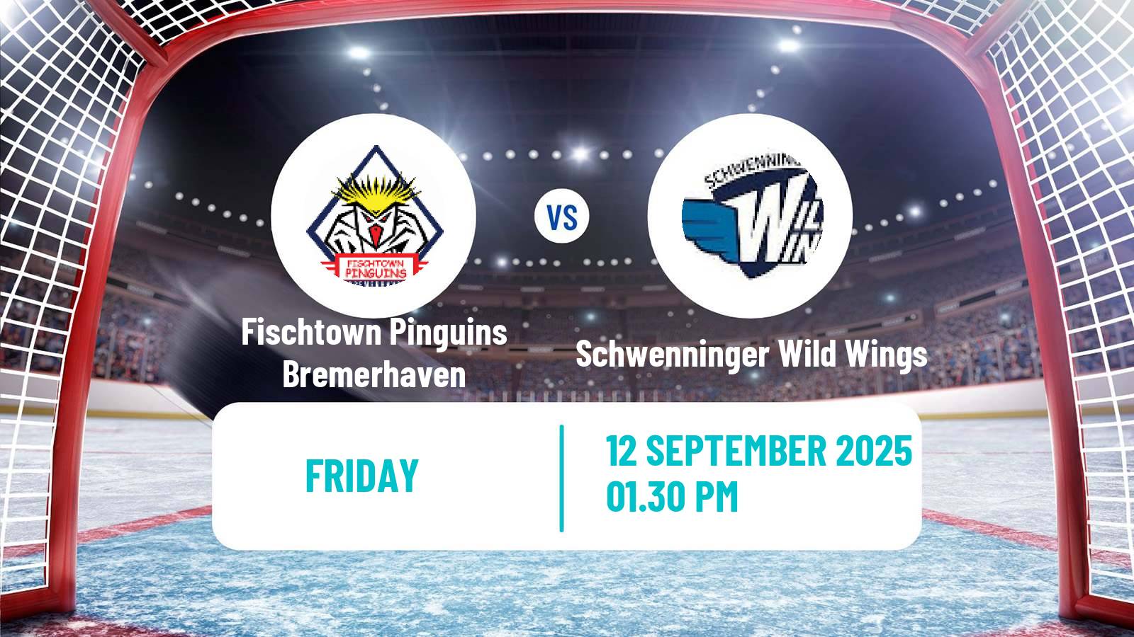 Hockey German Ice Hockey League Fischtown Pinguins Bremerhaven - Schwenninger Wild Wings