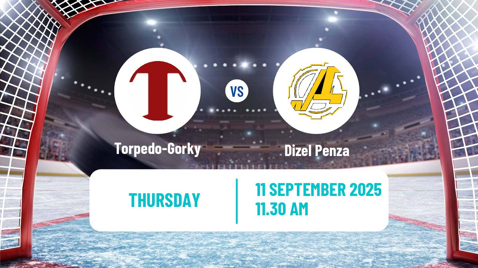 Hockey VHL Torpedo-Gorky - Dizel Penza