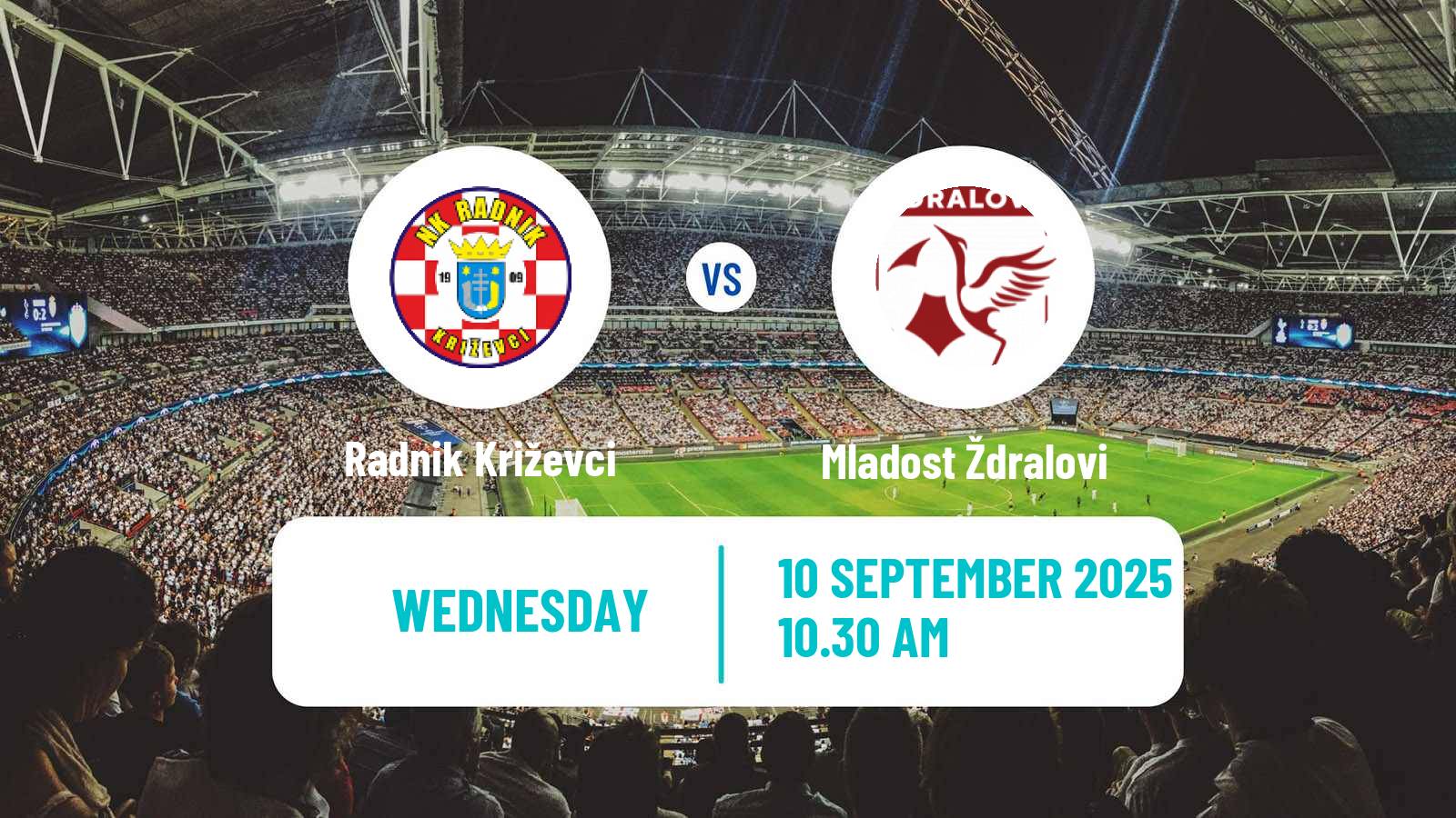 Soccer Croatian Cup Radnik Križevci - Mladost Ždralovi