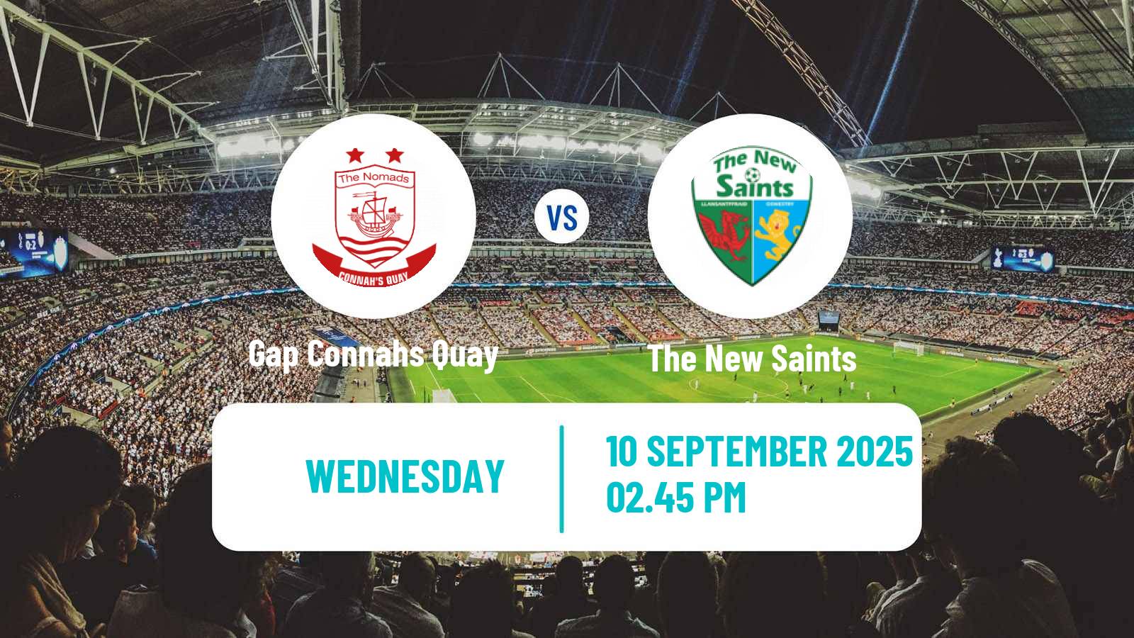 Soccer Welsh League Cup Gap Connahs Quay - The New Saints